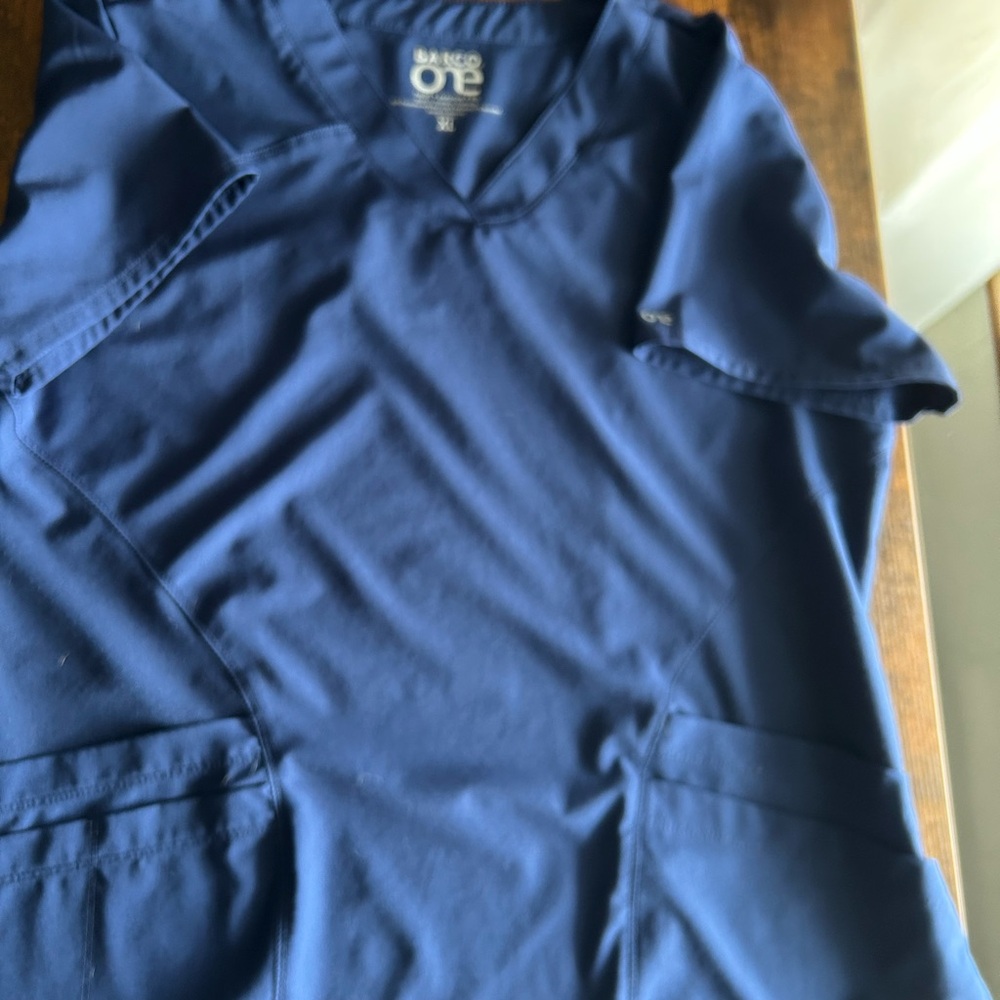 Barco One Women's Short Sleeve Top - Blue - Picture 5 of 10